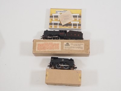 Lot 368 - A pair of TRIX TWIN OO/HO gauge 3-rail steam...