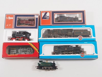 Lot 385 - A group of OO gauge steam locomotives by...