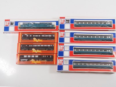 Lot 386 - A JOUEF OO gauge Class 40 diesel loco together...