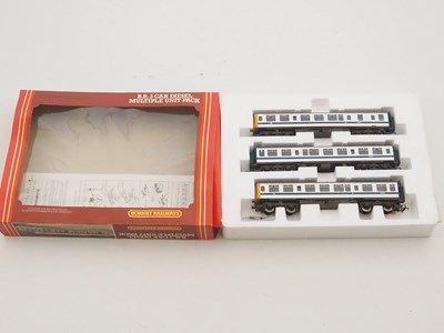 Lot 394 - A HORNBY OO gauge R698 Class 110 3-Car DMU in...