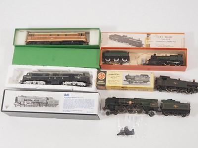 Lot 408 - A group of OO gauge kitbuilt steam and diesel...