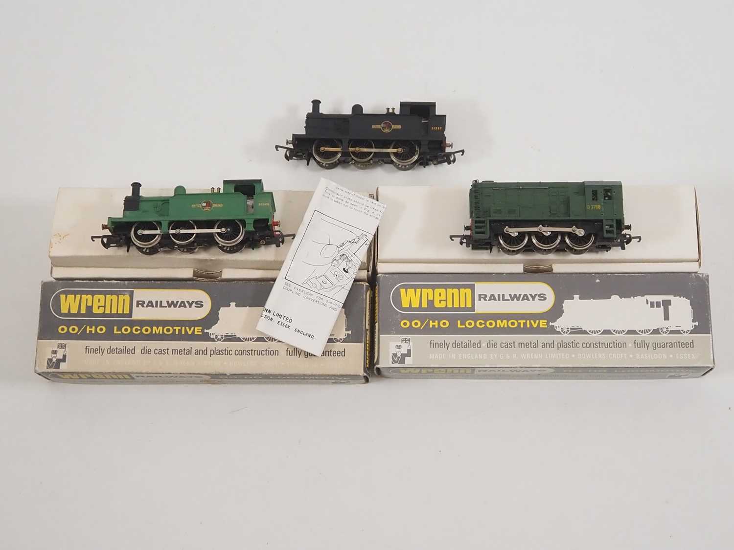 Lot 426 A group of WRENN OO gauge locomotives
