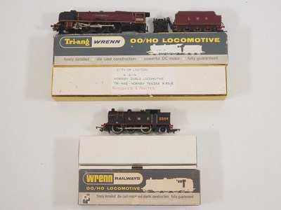 Lot 427 - A pair of OO gauge steam locomotives...