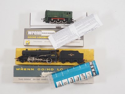 Lot 444 - A pair of WRENN OO gauge locomotives...