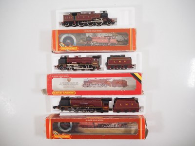 Lot 463 - A group of HORNBY OO gauge steam locomotives,...