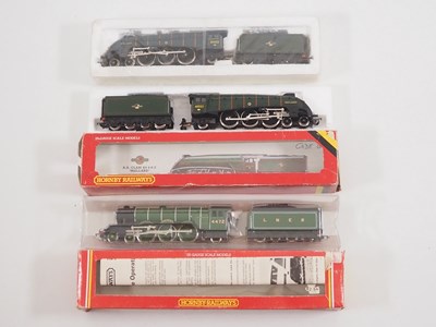 Lot 466 - A group of HORNBY OO gauge steam locomotives,...