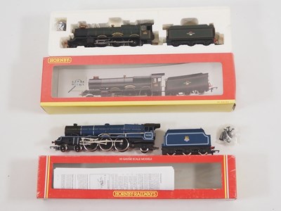 Lot 469 - A pair of HORNBY OO gauge steam locomotives...