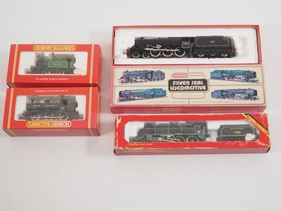 Lot 470 - A group of HORNBY OO gauge steam locomotives...