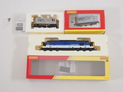 Lot 472 - A pair of HORNBY OO gauge diesel locomotives...