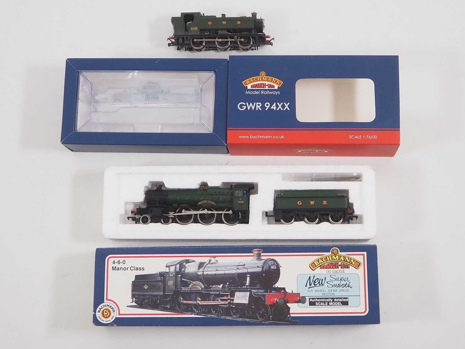 BACHMANN 31-300 Manor Class 4-6-0 GWR Bachmann 31-617 LNER V3 Tank 390