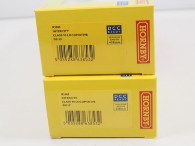 Lot 481 - A pair of HORNBY OO gauge R3585 class 90...