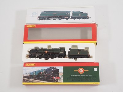 Lot 490 - A pair of HORNBY OO gauge steam locomotives...