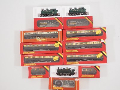 Lot 491 - A group of HORNBY OO gauge GWR Pannier tank...