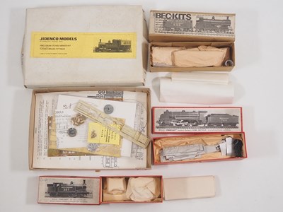 Lot 495 - A group of OO gauge unbuilt locomotive kits by...