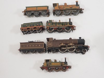 Lot 499 - A group of kitbuilt OO gauge steam locomotives...