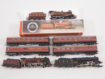 Lot 512 - A group of OO gauge LMS steam locomotives by...