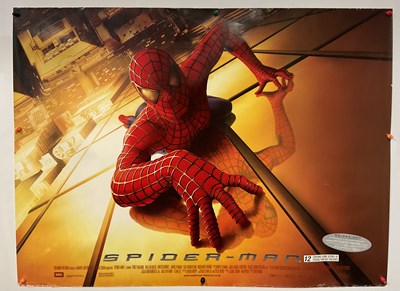 Lot 311 - SPIDER-MAN (2002) UK Quad teaser film poster...