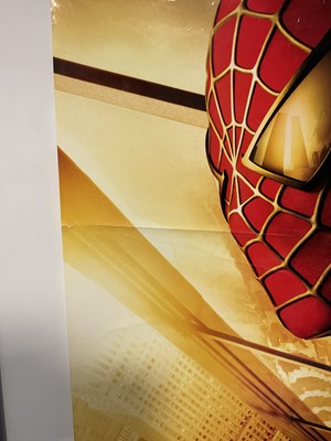 Lot 311 - SPIDER-MAN (2002) UK Quad teaser film poster...