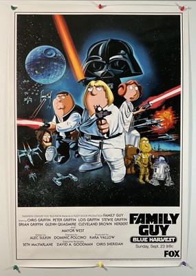 Lot 121 - FAMILY GUY: BLUE HARVEST (2007) U.S TV poster...