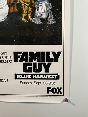 Lot 121 - FAMILY GUY: BLUE HARVEST (2007) U.S TV poster...