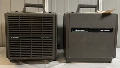 Lot 571 - A pair of 16m film projectors comprising: BELL...