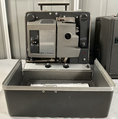 Lot 573 - A pair of 16mm film projectors comprising A...