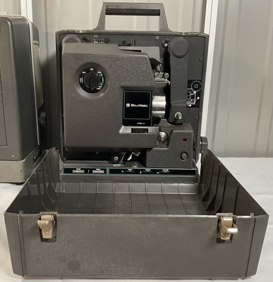 Lot 573 - A pair of 16mm film projectors comprising A...