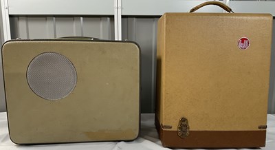 Lot 575 - A pair of 8mm film projectors comprising: AGFA...