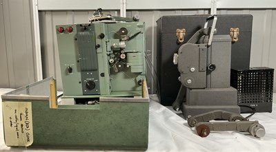 Lot 574 - A pair of 16mm film projectors comprising...