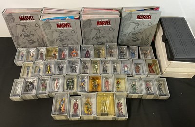 Lot 508 - MARVEL EAGLEMOSS FIGURINES #1-41 with...