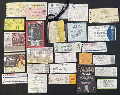 Lot 441 - A collection of rock and metal concert tickets...