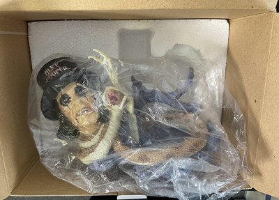 Lot 427 - A group of ALICE COOPER figurines/models...