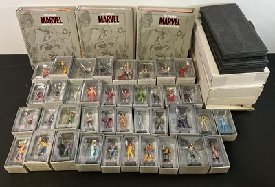 Lot 511 - MARVEL EAGLEMOSS FIGURINES #116-154 with...