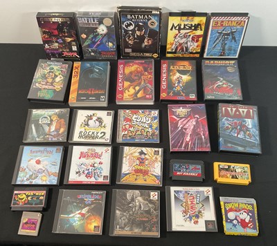 Lot 493 - A selection of Retro Gaming video games across...