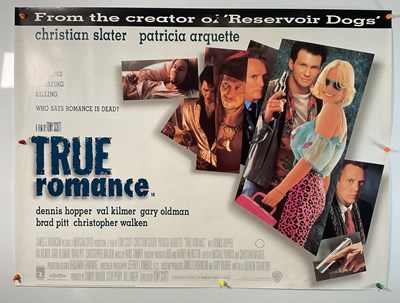 Lot 33 - TRUE ROMANCE (1993) UK Quad film poster -...