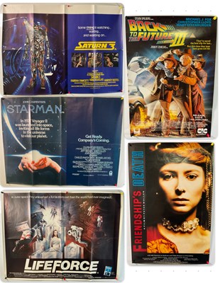 Lot 253 - A group of science fiction UK Quad film...