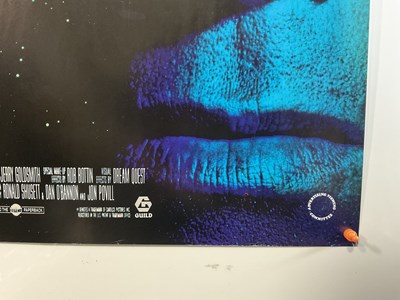 Lot 254 - TOTAL RECALL (1990) UK Quad film poster,...