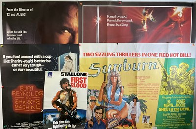 Lot 87 - A small group of mixed UK Quad film posters...