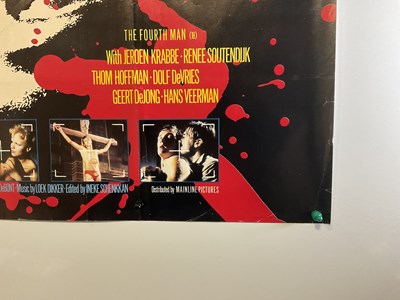 Lot 204 - THE FOURTH MAN (1984) UK Quad film poster -...