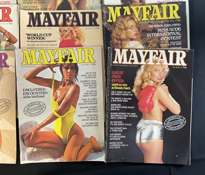 Lot 540 - A collection of MAYFAIR MAGAZINES from volumes...