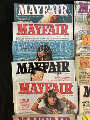Lot 540 - A collection of MAYFAIR MAGAZINES from volumes...