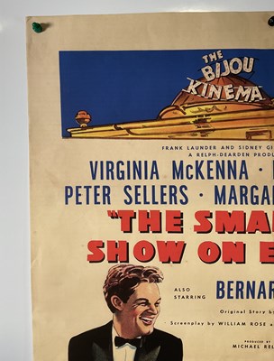 Lot 115 - THE SMALLEST SHOW ON EARTH (1957) UK one sheet...