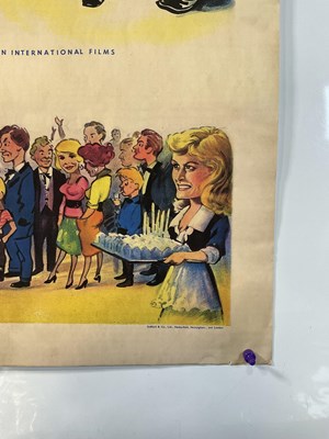 Lot 115 - THE SMALLEST SHOW ON EARTH (1957) UK one sheet...