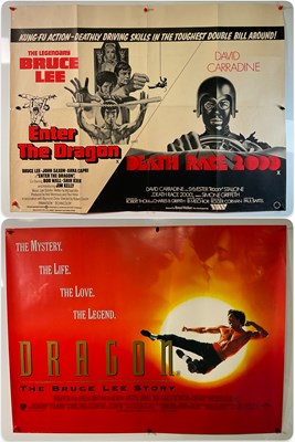 Lot 93 - BRUCE LEE: A pair of UK Quad film posters...