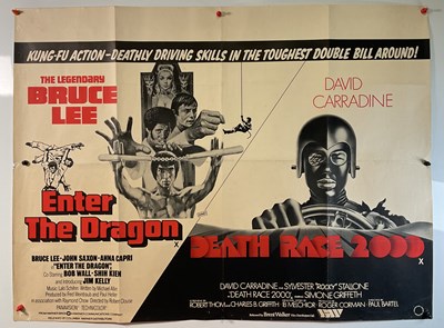 Lot 93 - BRUCE LEE: A pair of UK Quad film posters...