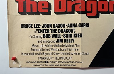 Lot 93 - BRUCE LEE: A pair of UK Quad film posters...