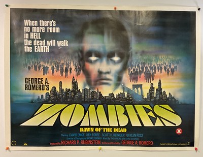 Lot 370 - ZOMBIES - DAWN OF THE DEAD (1978) - UK Quad...