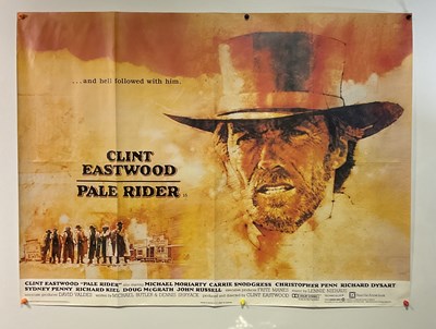 Lot 342 - PALE RIDER (1985) UK Quad film poster -...