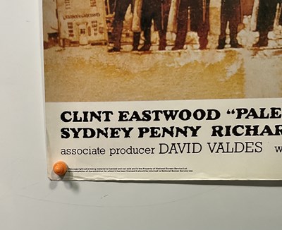 Lot 342 - PALE RIDER (1985) UK Quad film poster -...