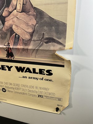 Lot 94 - CLINT EASTWOOD: A group of film posters...